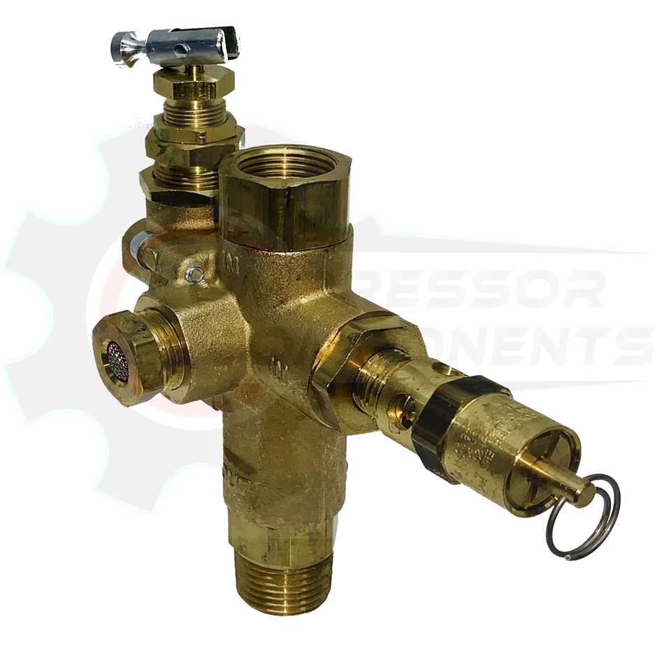 Válvula de retención de descargador piloto Ingersoll Rand 56288756 para compresor de aire de motor de gas Foto 3 de 4