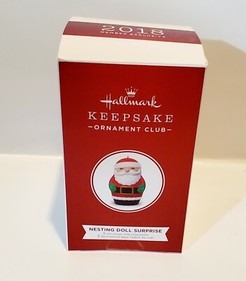 Hallmark Keepsake Ornament Club Member Exclusive Nesting Doll Surprise NIB