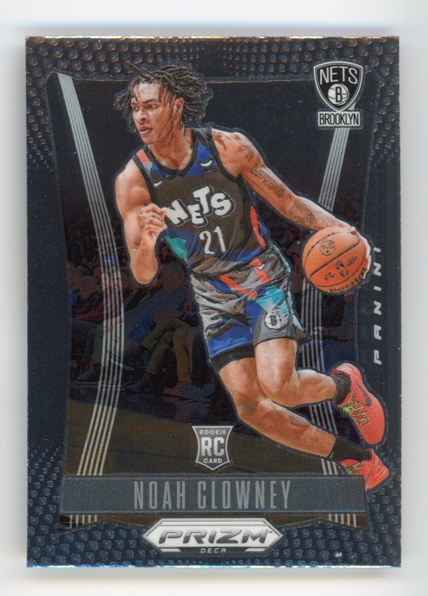 2023-24 Prizm Deca NBA #102 Noah Clowney RC Rookie Brooklyn Nets