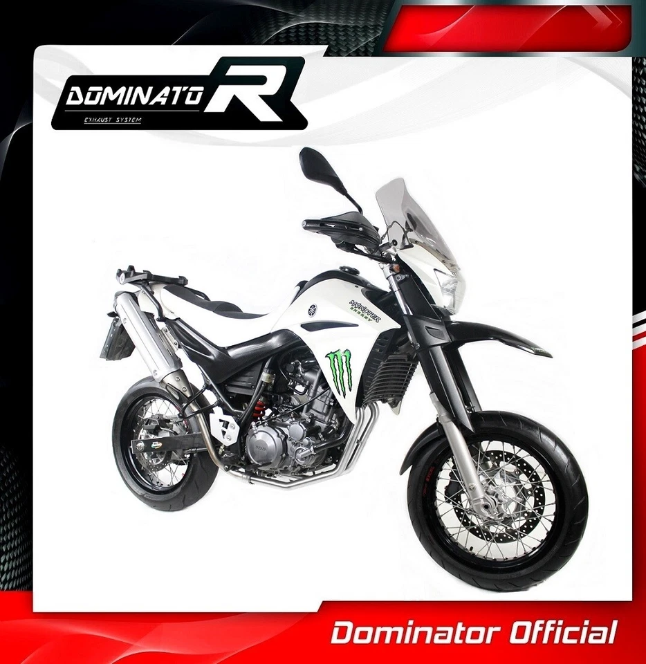 Colector colector DOMINATOR tubos de escape tubos delanteros XT 660 X 2004 - 2015 Foto 3 de 4