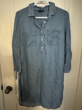 Tommy Hilfiger Denim Shirt Dress Size Small