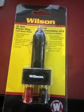 Wilson Antennas 30512VPP 12V Cigarette Lighter Power Plug w/ 2 Binding Posts