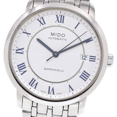 MIDO Baroncelli Automatic Dress Watch 37mm Mens Ref M3895 Limited wrist 17cm