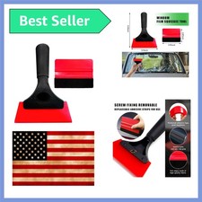 Car Window Tint Kit Professional Vinyl Wrap Kit With Felt Squeegee Universa...