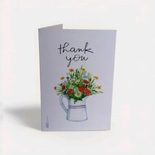 Thank You Greeting Card, Thank You, 6x4, w/ envelope