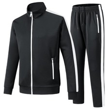 Feiairuike Men's Tracksuits 2 Piece Outfits Sweatsuits for Men Long Sleeve Track