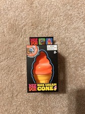 NeeDoh NICE CREAM CONE Ice Cream Squishy Toy 2026 NEE DOH Stress Ball  Orange