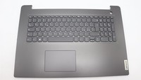 Lenovo V17 G4 IRU Cover Handauflage Touchpad Tastatur Italienisch Eisen Grau