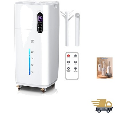 26L/5.7Gal Humidifier Large Room 3000 ft², Supersized Cool Mist, 38H Quiet Hu...