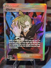 Pokemon 2017 SM Crimson Invasion Gladion 109/111 Full Art Ultra Rare LP on eBay