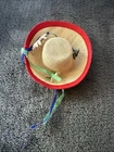 Vintage Barbie Picnic Set #967 Straw Fishing Hat