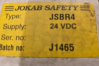 Jokab Safety JSBR4 Relay NEW FREE SHIPPING