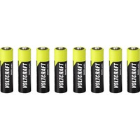 8Er Multipack Voltcraft Mignon (Aa)-Akku Nimh 2650 Mah 1.2 V Ready To Use 8 St.