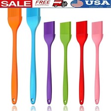 Silicone Basting Brush Set Heat Resistant Cooking Pastry Brush BBQ Grilling New