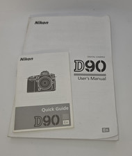Nikon D90 Digital SLR Camera User Manual  Quick Guide English 