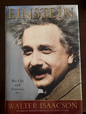 Einstein: His Life and Universe by Walter Isaacson (2007, HC, 1st Ed/1st Print)