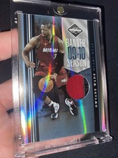 2010-11 Panini Limited Banner Season 09-10 Dwayne Wade /25 Game Used Patch