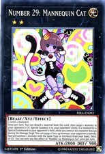 Yu-Gi-Oh TCG RIRA-DE093 C Nummer 29: Schaufensterpuppe Cat Rising Rampage