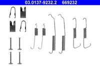 NEU - ATE 03.0137-9232.2 ZubehöRsatz, Bremsbacken FüR MERCEDES-BENZ