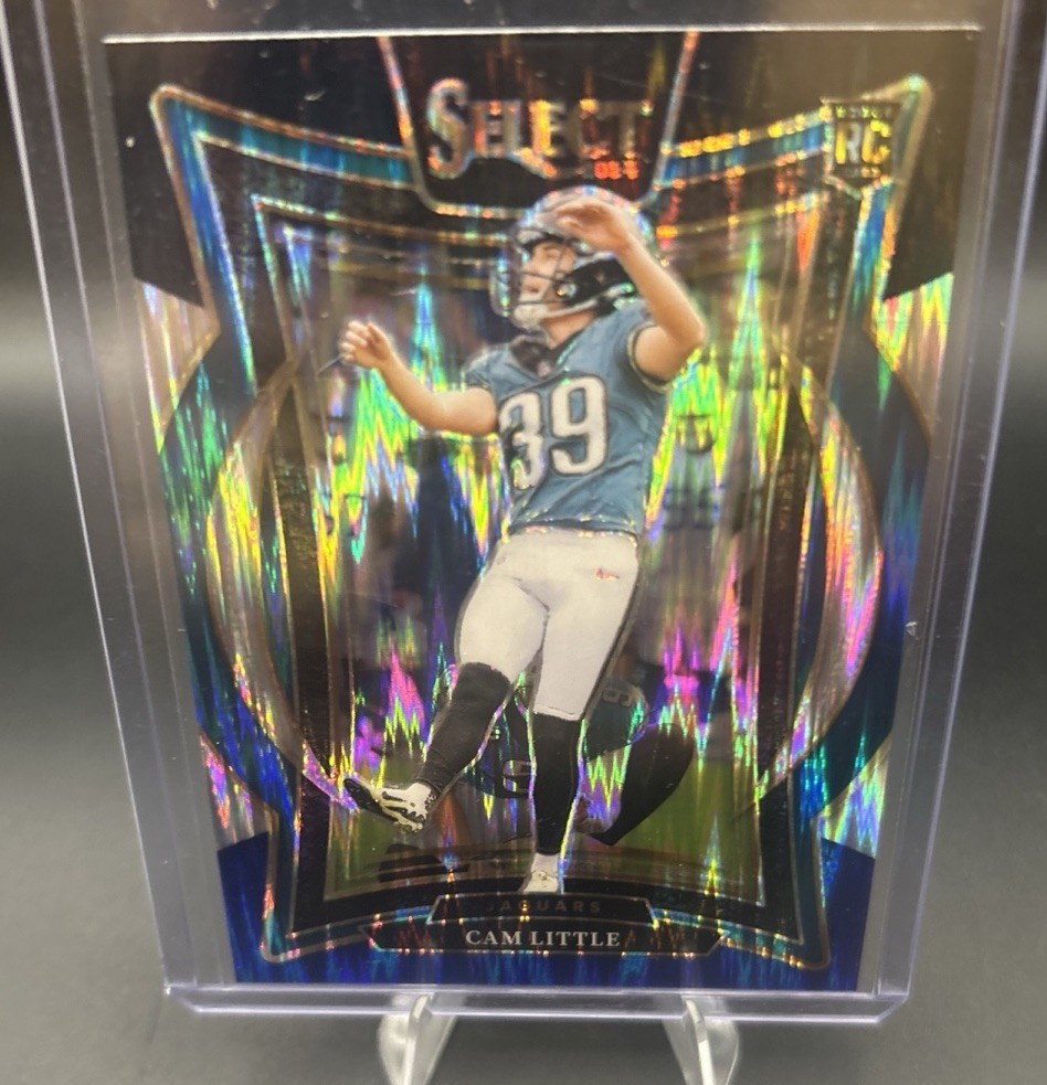 Cam Little Panini Select #49 Black & Blue Shock
