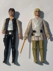 1977 Vintage Kenner Star Wars Luke Skywalker Han Solo Lot Original Hong Kong