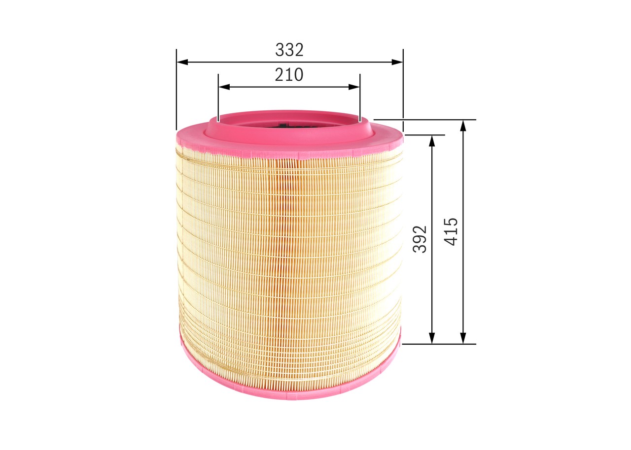 BOSCH-OE F 026 400 535-OE Air Filter for RENAULT TRUCKS,VOLVO