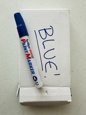 11 Pack Artline Permanent PAINT Marker 400XF Bullet 2.3mm 11x BLUE EK-400