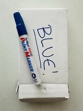 11 Pack! Artline Permanent PAINT Marker 400XF Bullet 2.3mm  ~  11x BLUE ~ EK-400