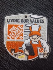 Home Depot Seasonal Homer Award Patch Badge Shipping Receiving Fulfillment