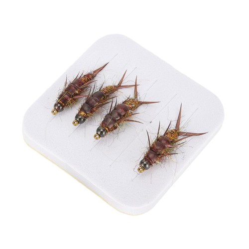 Bass For Trout Steelhead Catch Them All with 5pcs Fly Fishing Hook Nymph Lure - Picture 3 of 24