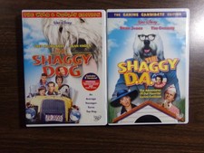 THE SHAGGY DOG/ THE SHAGGY D.A. DVD LOT OF 2 DISNEY CLASSICS