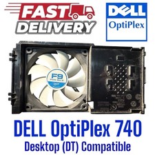 Dell OptiPlex 740 DT Silent Front Chassis Fan From Arctic With Bracket + Speaker
