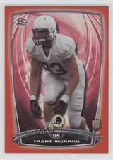 2014 Bowman Rookies Red Foil 17/199 Trent Murphy #102 0q3