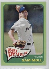 2014 Topps Heritage Minor League Edition Green Sam Moll #184 4a3