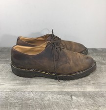 Vtg Doc Dr. Martens D7298 Derby Leather Mens Shoes UK 11 US 12 Made in England