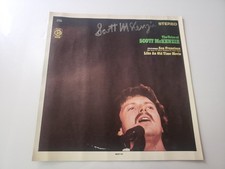 EXCELLENT (1967 VOICE OF Scott McKenzie) AUTOGRAPHED Photo/PRINT 11" x 10.5" EXCELLENT (1967 VOICE OF Scott McKenzie) AUTOGRAPHED Photo/PRINT 11" x 10.5"