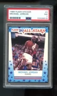 1989-90 Fleer Sticker #3 Michael Jordan PSA 7 Graded Basketball Card NBA 89-90
