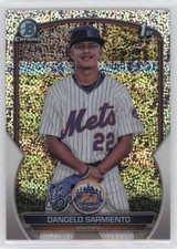 2023 Bowman Chrome Prospects Speckle Refractor 136/299 Dangelo Sarmiento 0c7w