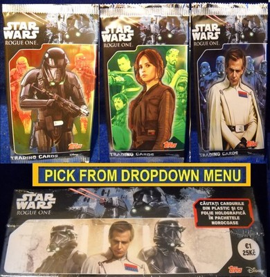 2016 Topps Star Wars Rogue One- UK Release BASE Trading Cards You-Pick-1
