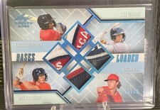 2024 Leaf Trinity Bases Loaded Quad Patch Blue Foil /49 #BL-3 Minnesota Twins