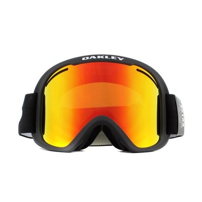 Oakley Skibrille O Frame 2 Pro XL OO7112-01 Matt Schwarz Fire Iridium Persimmon