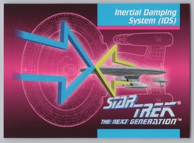 1992 Impel Star Trek The Next Generation: 092 Inertial Damping System (IDS)