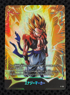 Dragon Ball Super Card Game E-129 Gogeta BANDAI Japan Energy Marker Card