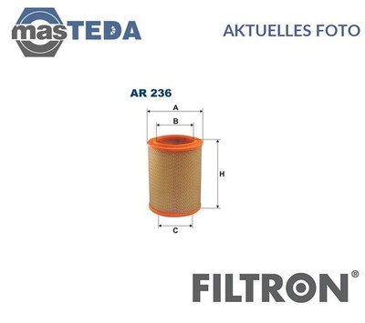 AR 236 MOTOR LUFTFILTER MOTORFILTER FILTRON FÜR ARO 10 1,3,1,4 40KW,46KW