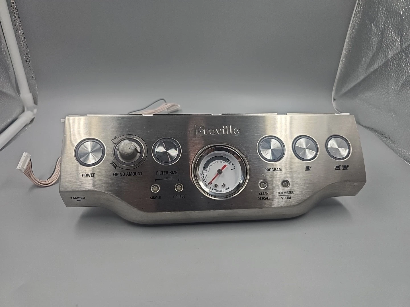 Breville Espresso Machine BES870XL BES870 LED Front Panel Buttons