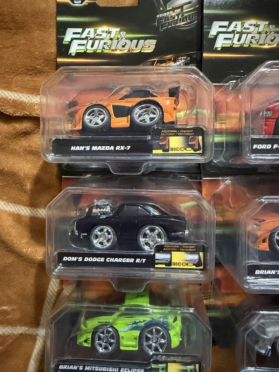 Jada Fast Furious 25 years Small Blocks Set Of 6 Supra Skyline