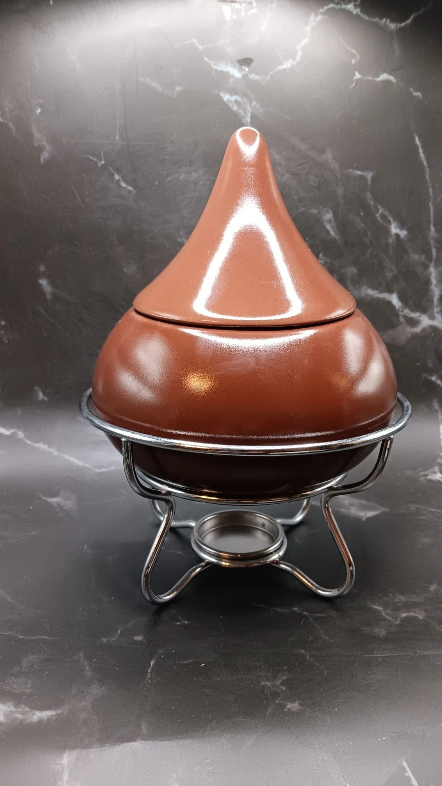 Hershey's Kisses Chocolate 2004 Dessert Fondue Set Not original box