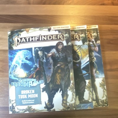 Paizo Pathfinder 2E Quest for the Frozen Flame 3-Book Set Softcover