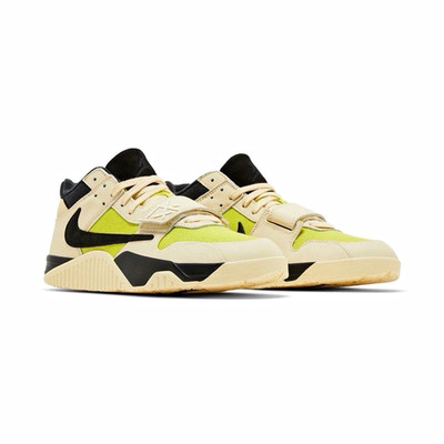 Nike Jordan Jumpman Jack Men s Low Top Leather Sneaker Beige/Black/Green