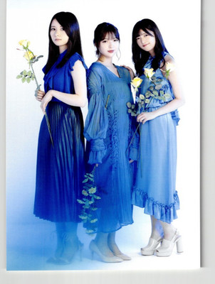 2020 Nogizaka46 Momo Asakura Sora Amamiya & Shiina Natsukawa Idol Postcard Japan